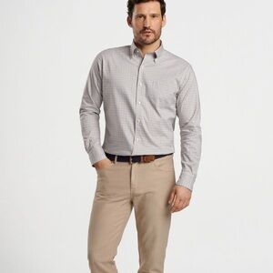 Peter Millar Hamilton Crown Lite Button Down Shirt XL